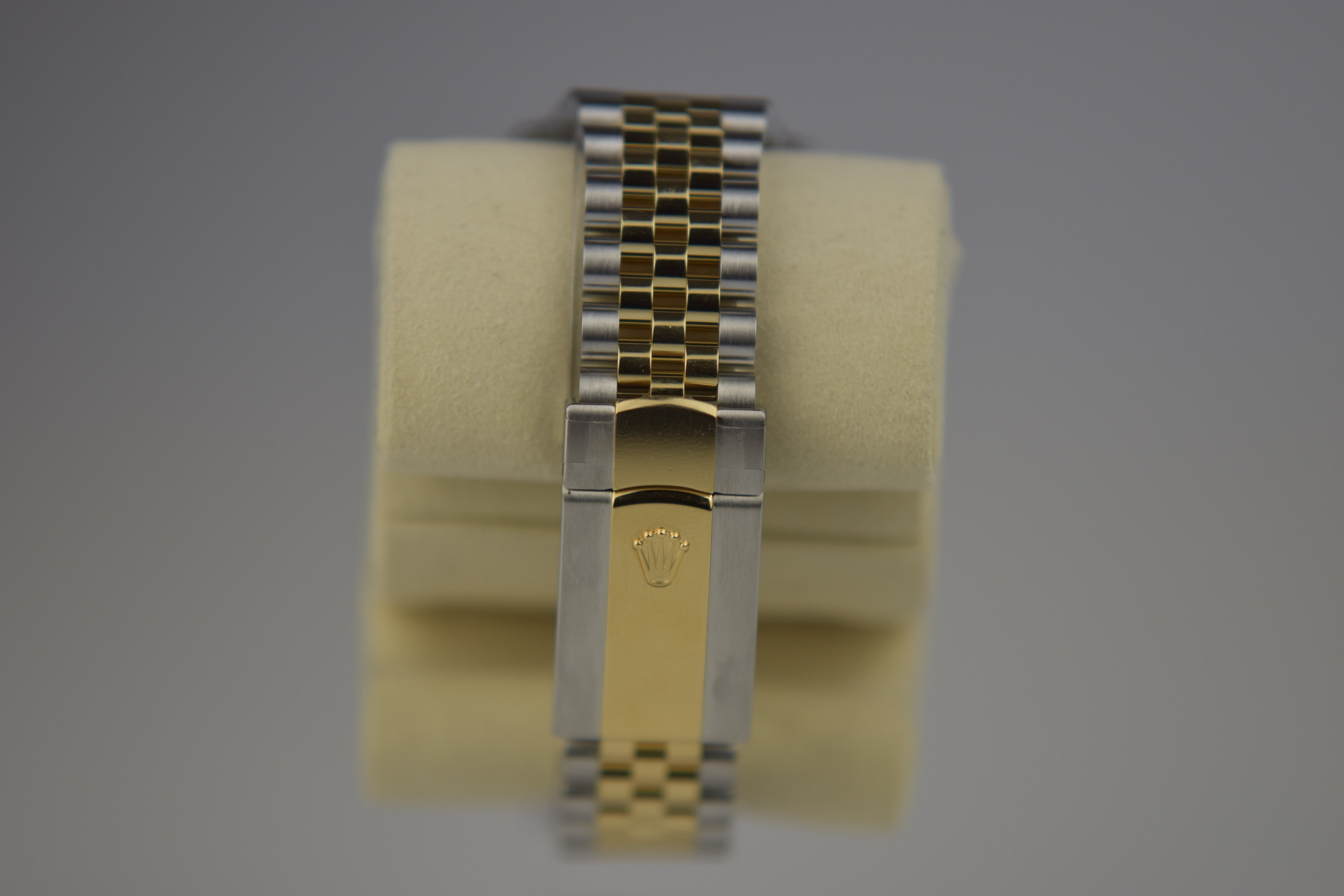 Rolex Datejust 41 126333 Black Dial 41mm Oystersteel and Yellow Gold Jubilee Bracelet