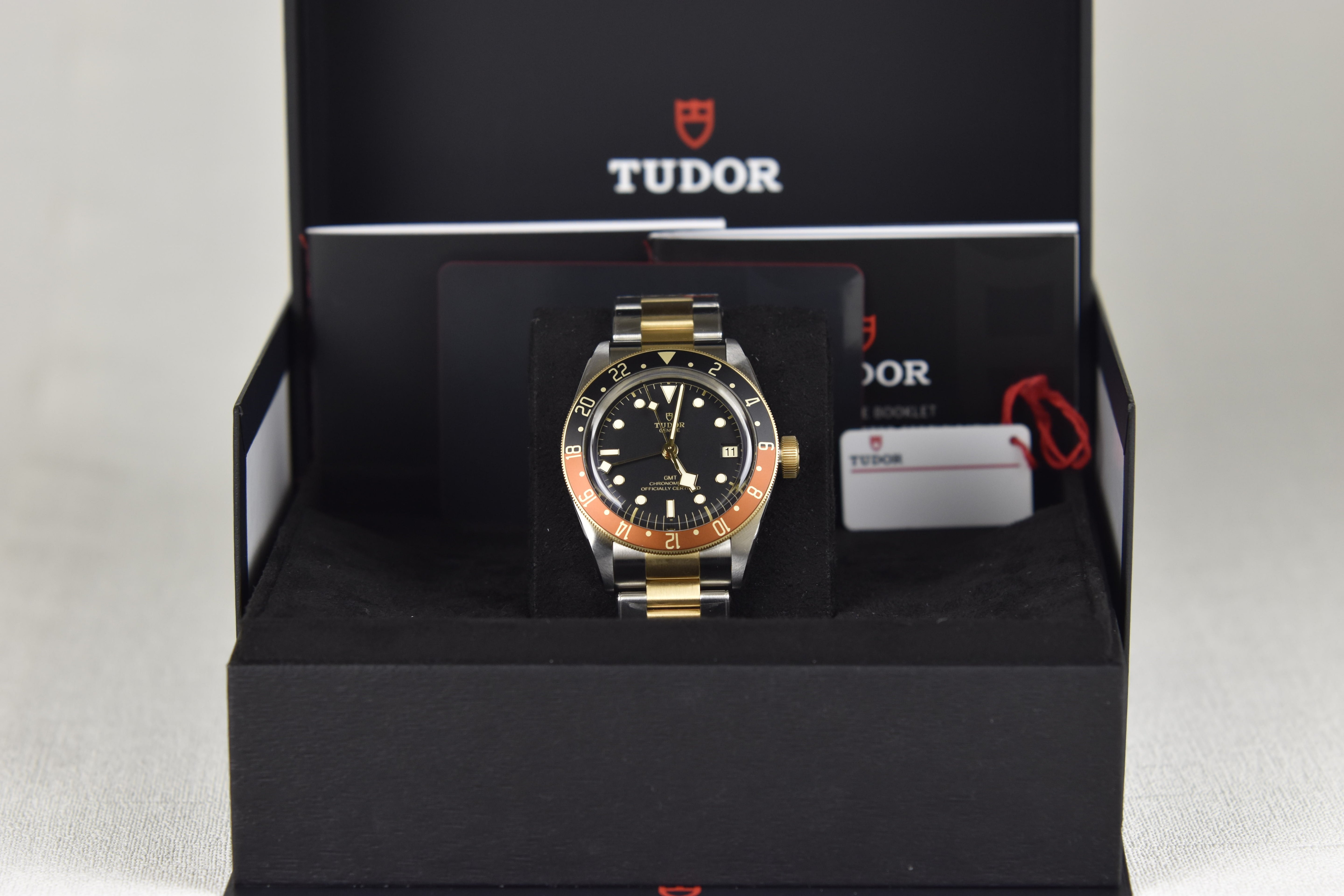 Tudor Black Bay GMT S&G M79833MN-0001 41mm Stainless Steel and Yellow Gold