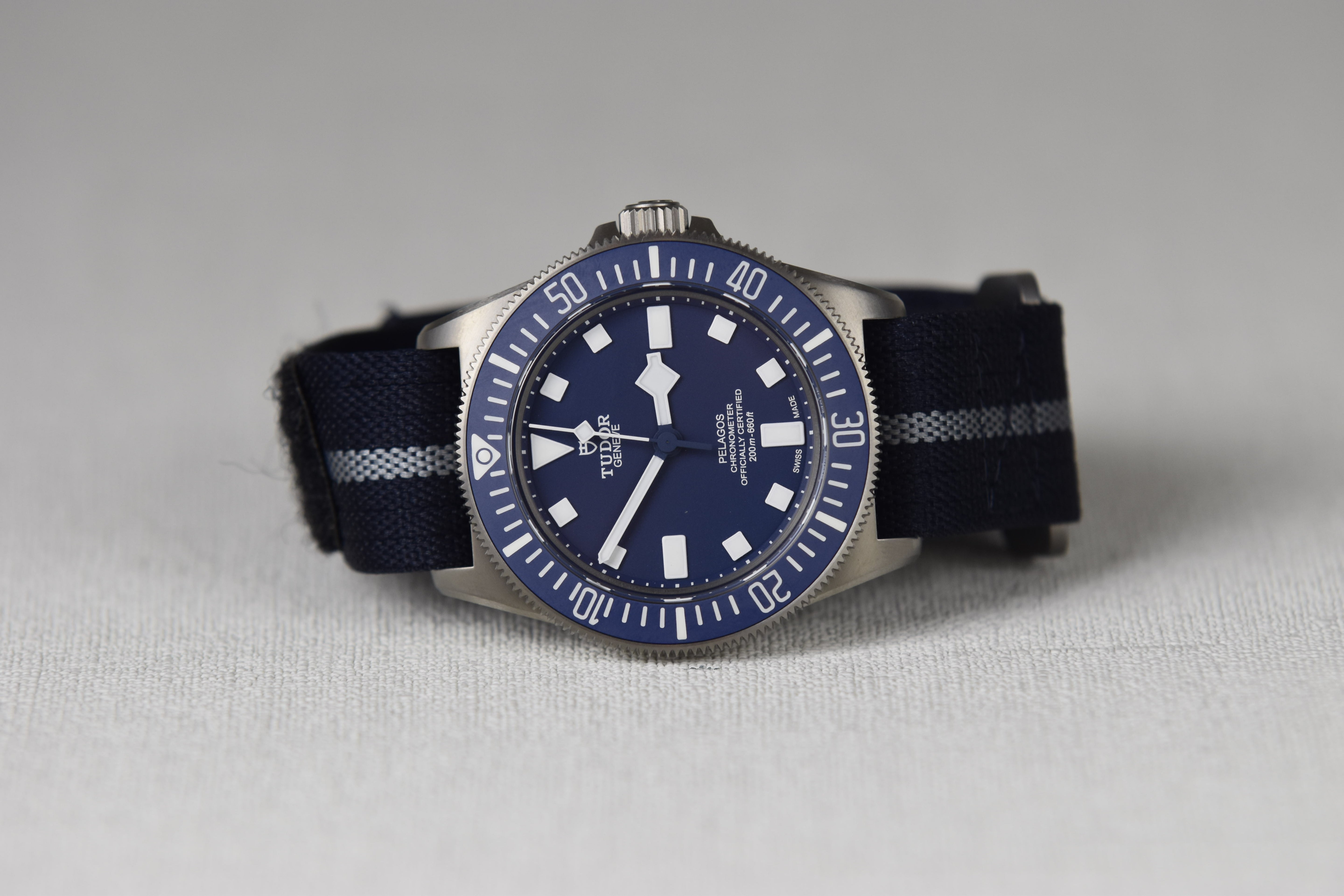 Tudor Pelagos FXD M25707B/26-0001 42mm Titanium Navy Blue Dial