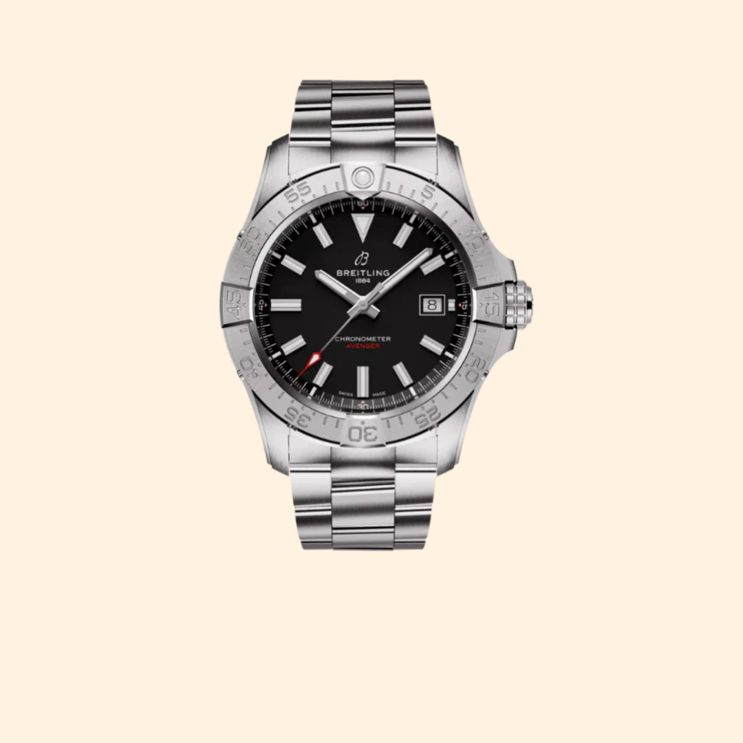 Breitling Avenger Automatic 42 mm Stainless Steel Black Dial