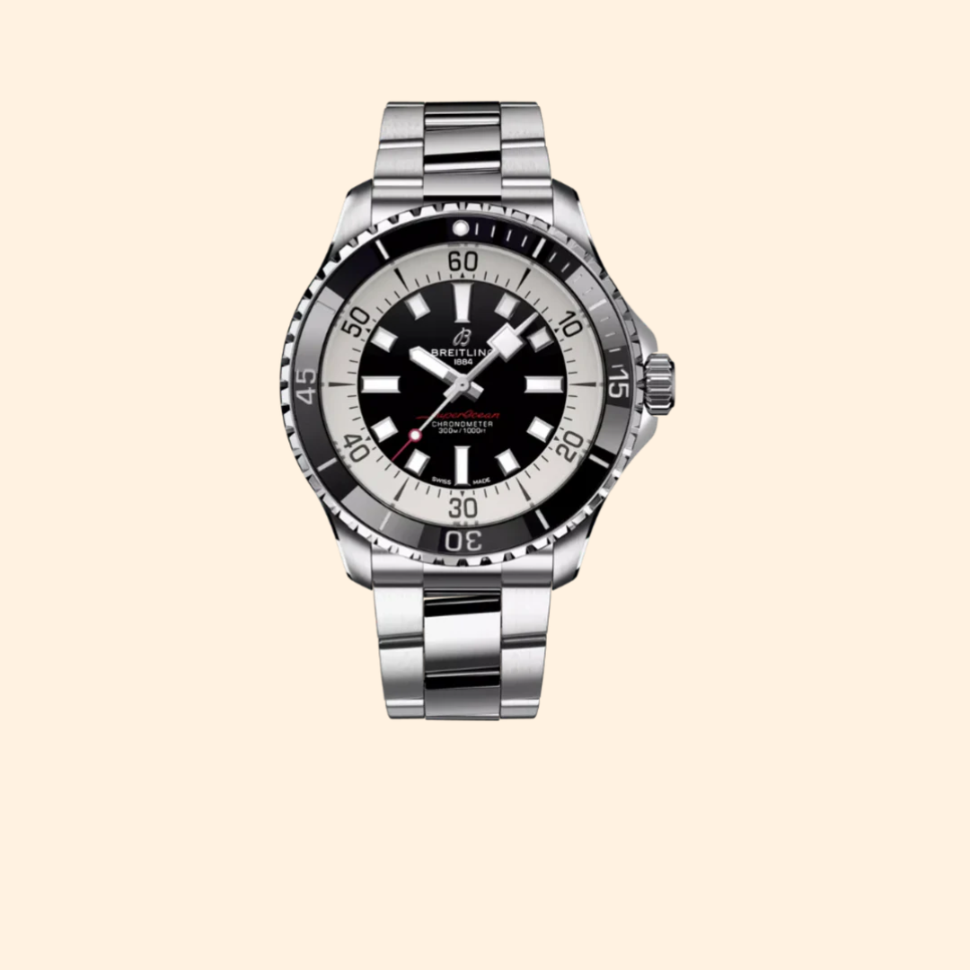 Breitling Superocean Automatic 44 mm Stainless Steel with Black Dial