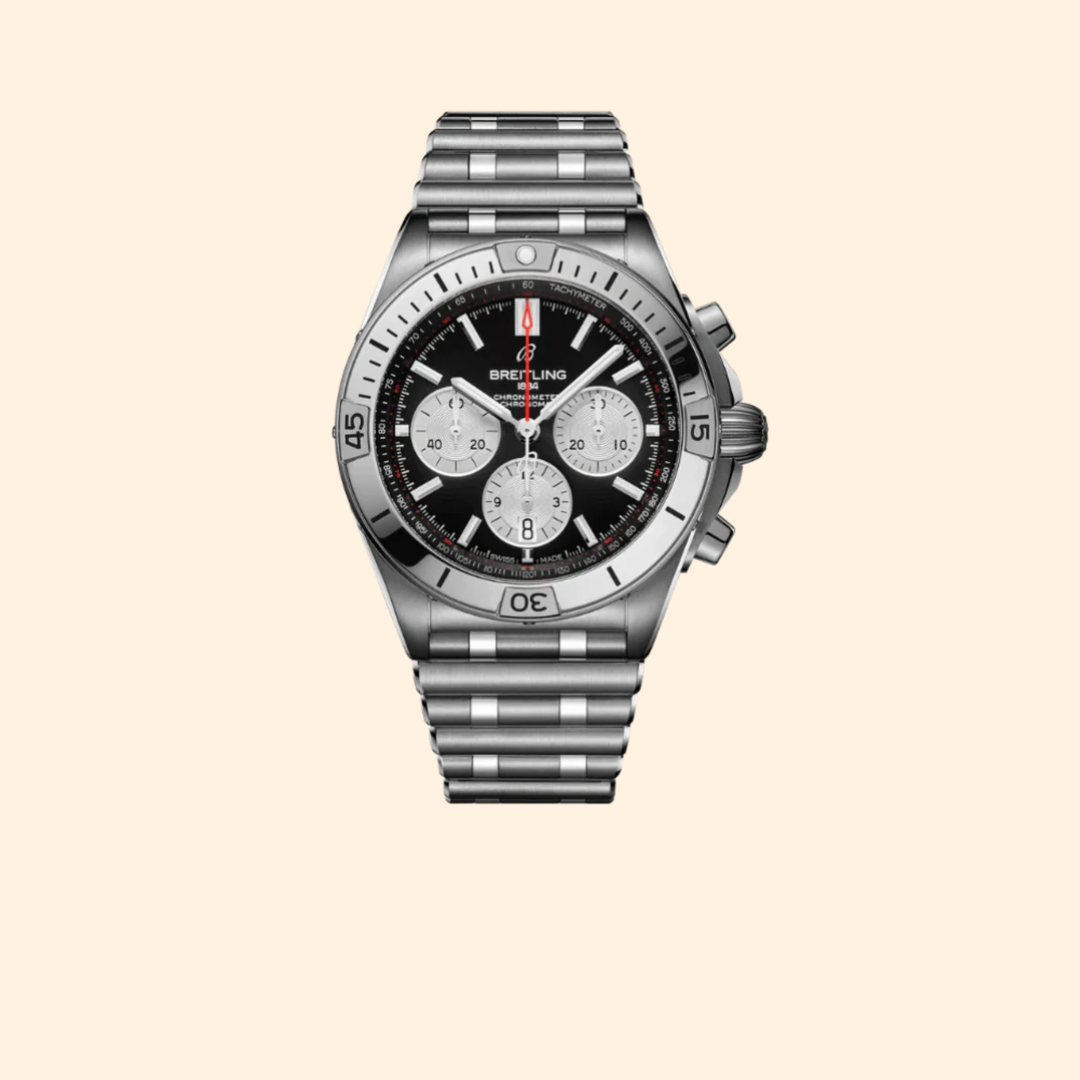 Breitling Chronomat B01 42 Stainless Steel Black Dial