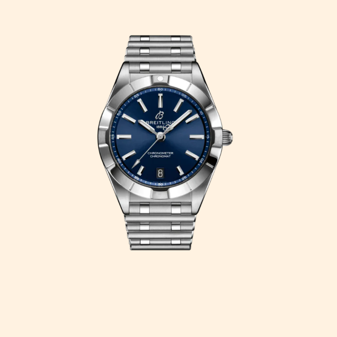 Breitling Chronomat Automatic 32 mm Stainless Steel with Blue Dial