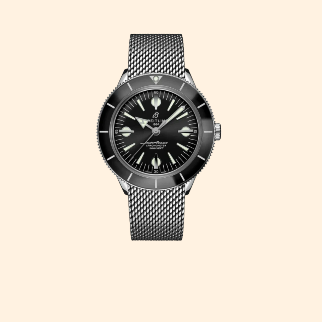 Breitling Superocean Heritage ’57 42 mm Stainless Steel with Black Dial