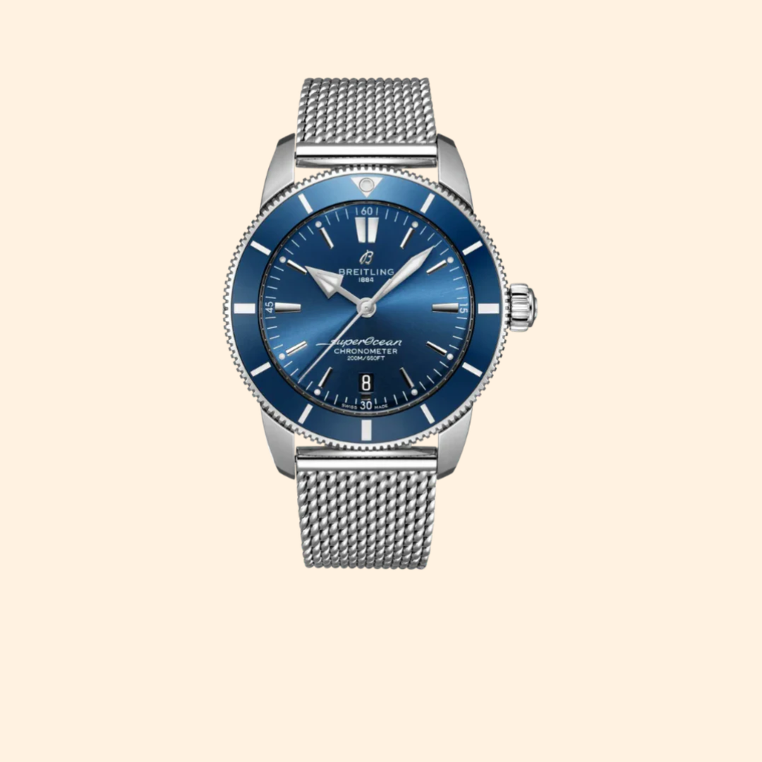 Breitling Superocean Heritage B20 Automatic 44 mm Stainless Steel with Blue Dial