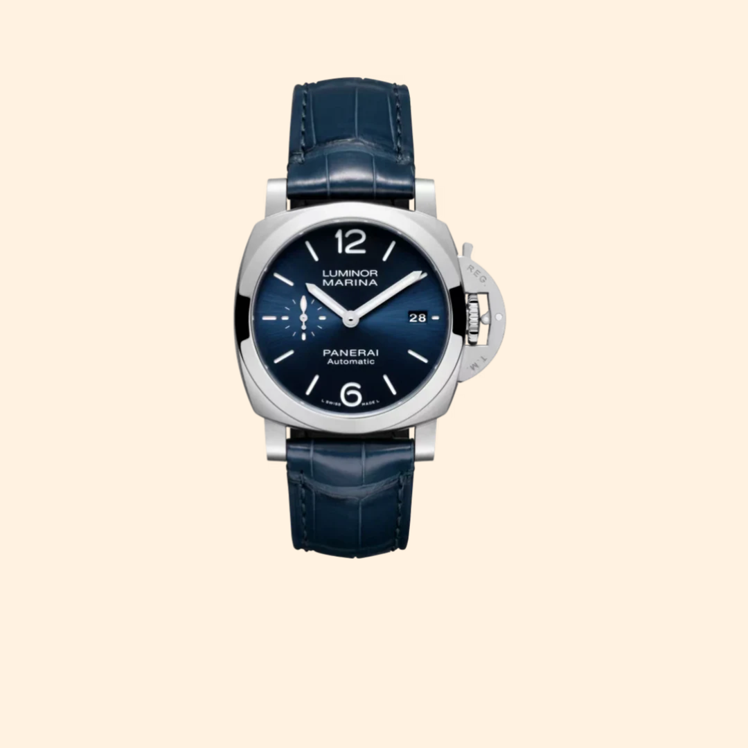 Panerai Luminor Quaranta PAM01370 40 mm Stainless Steel with Blue Dial