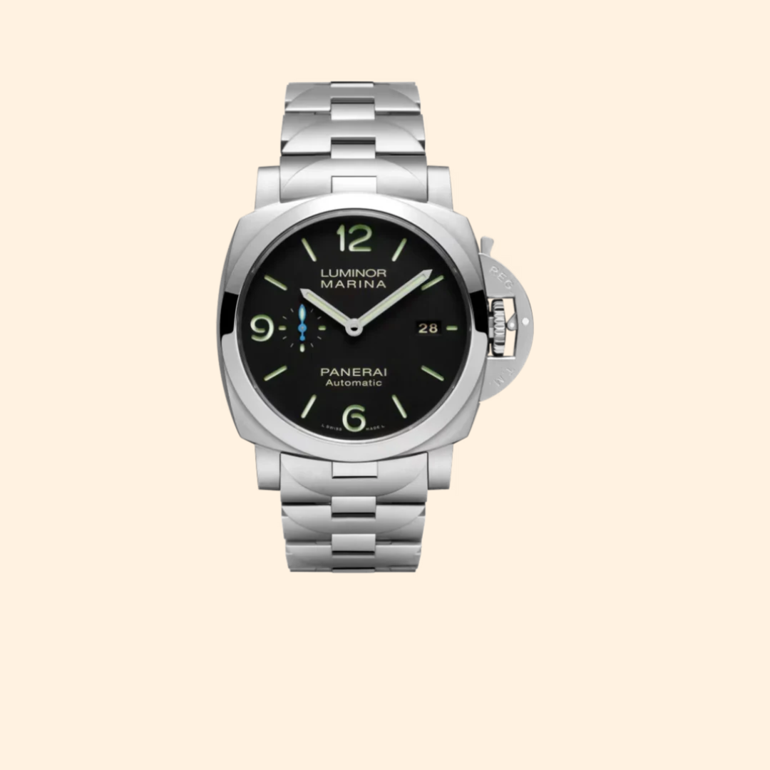 Panerai Luminor Marina PAM01562 44 mm Stainless Steel Black Dial