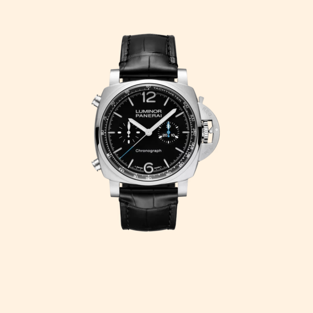 Panerai Luminor Chrono PAM01109 44 mm Stainless Steel with Black Dial