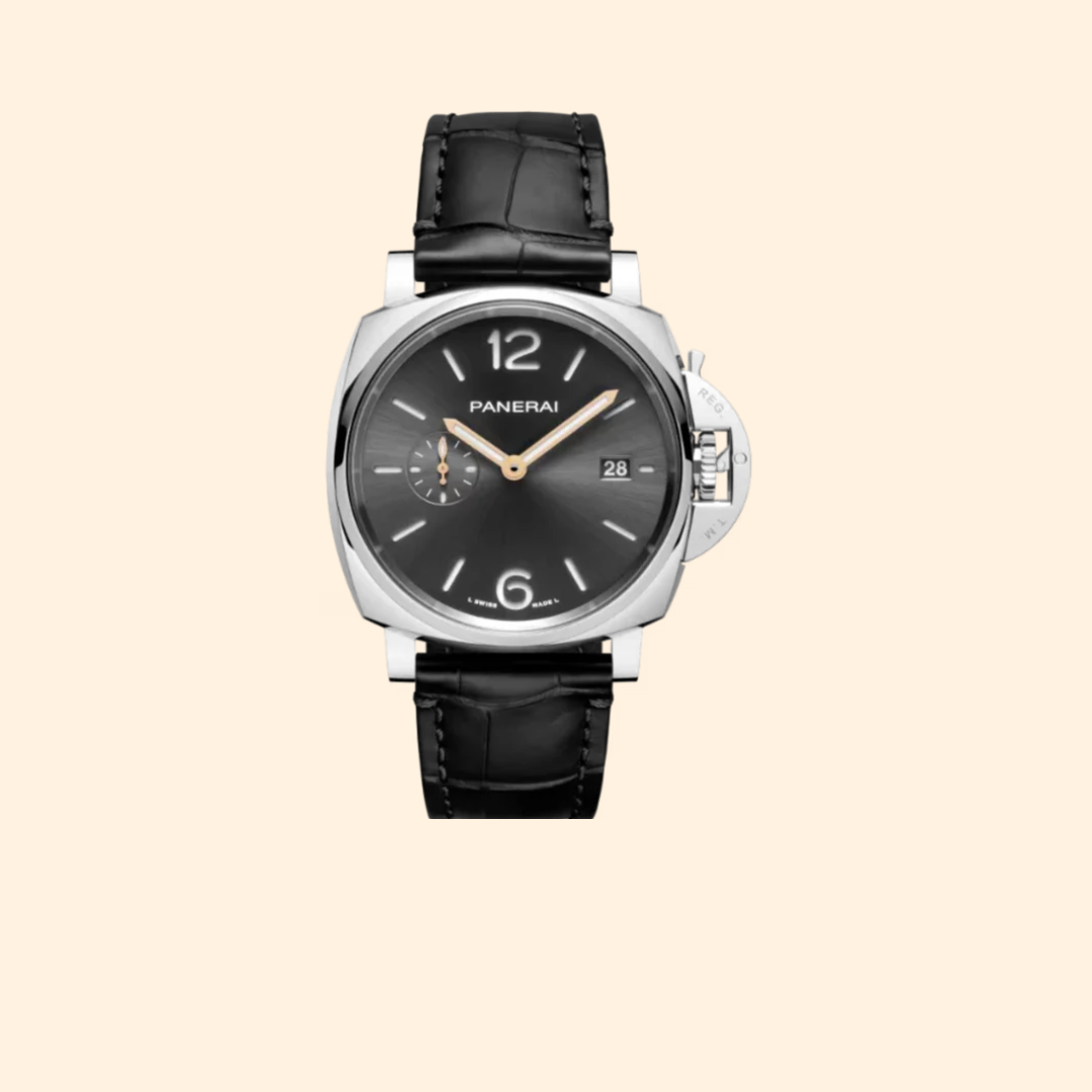 Panerai Luminor Due PAM01250 42 mm Stainless Steel with Black Dial
