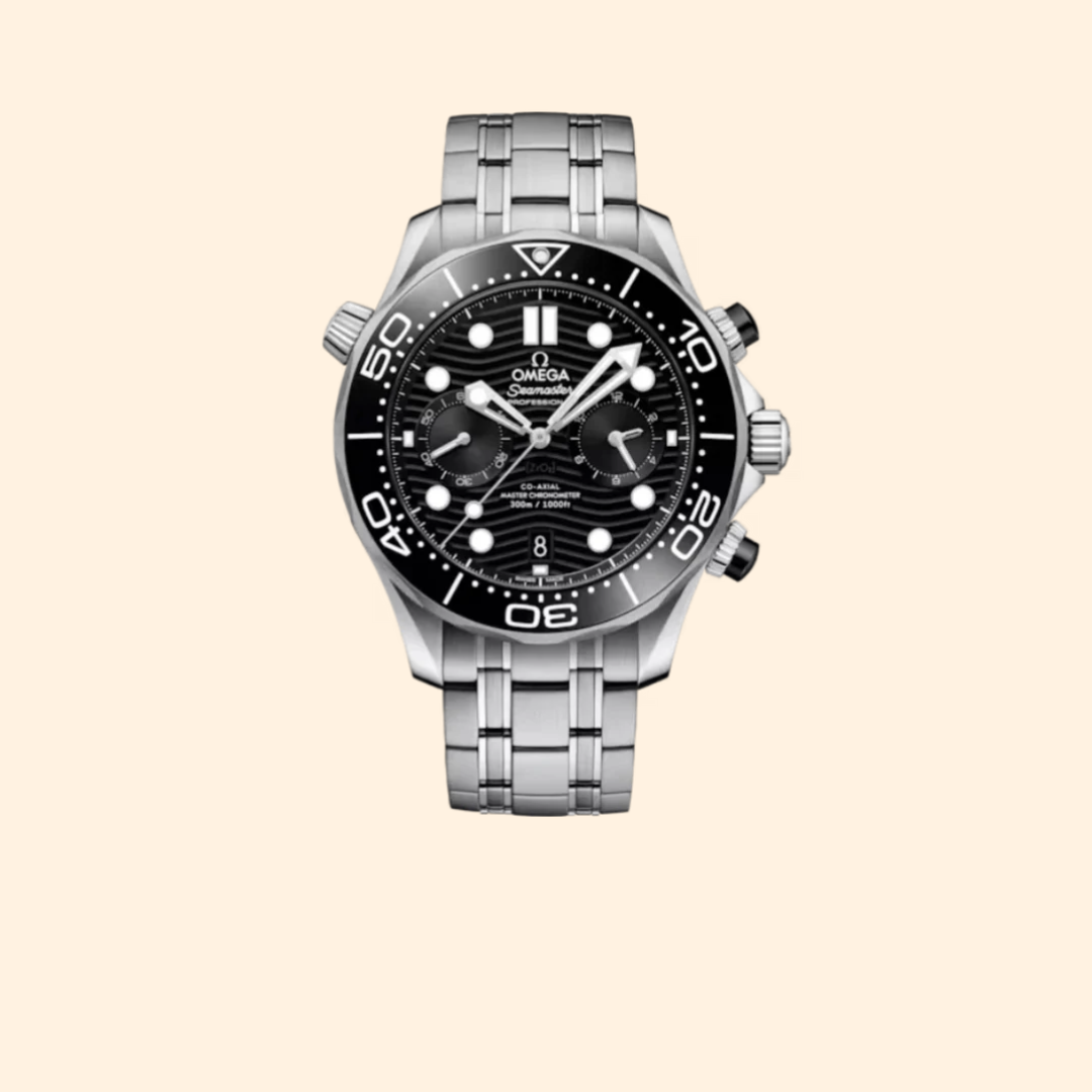 Omega Seamaster Diver 300M 44 mm Stainless Steel with Black Dial