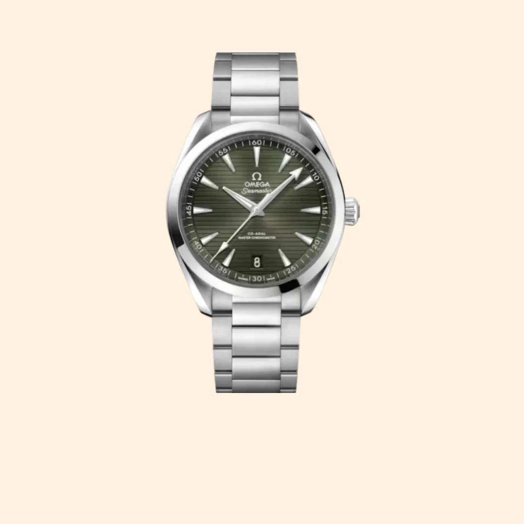 Omega Seamaster Aqua Terra 150M 41 mm Stainless Steel with Green Dial