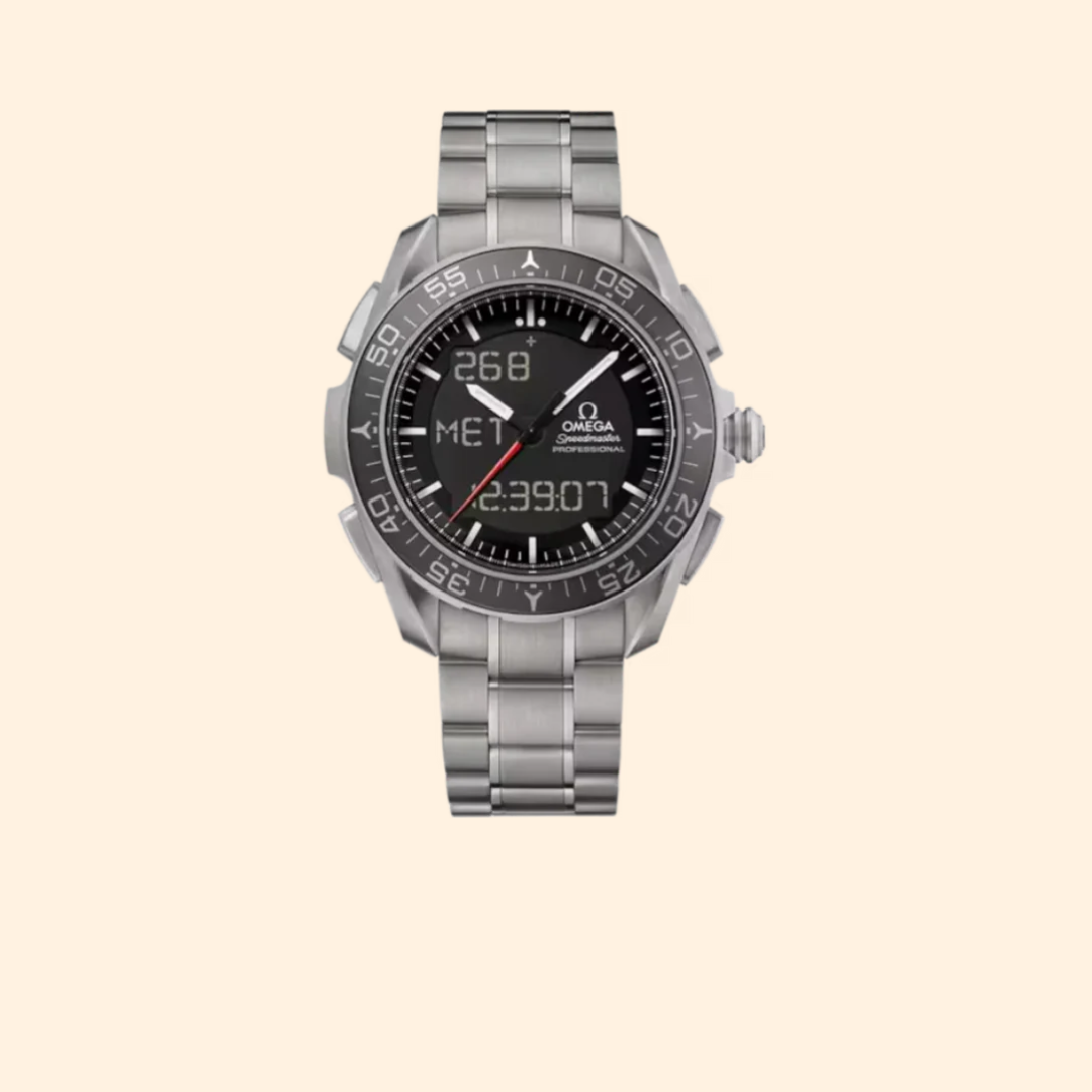 Omega Speedmaster Skywalker X-33 45 mm Titanium with Black Dial