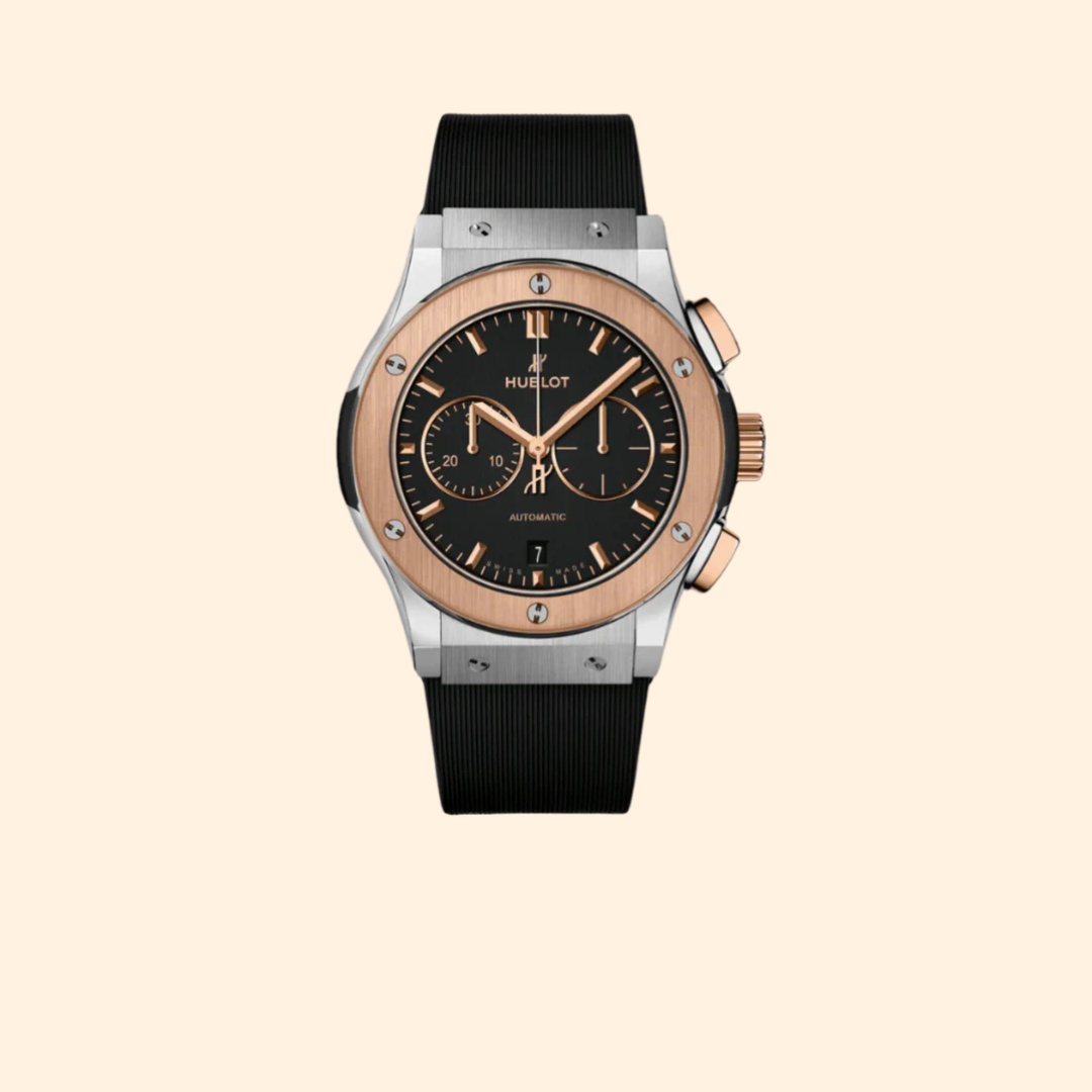 Hublot Classic Fusion Chronograph 42mm Titanium King Gold