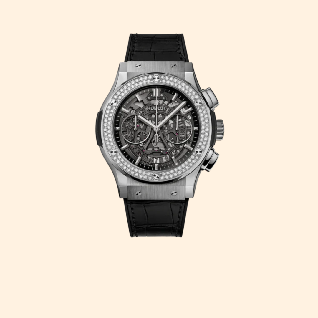 Hublot Classic Fusion 45 mm Aerofusion Titanium Diamonds