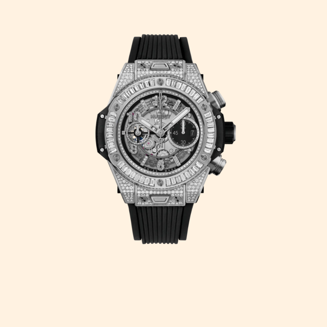 Hublot Big Bang 44 mm UNICO Titanium Jewellery
