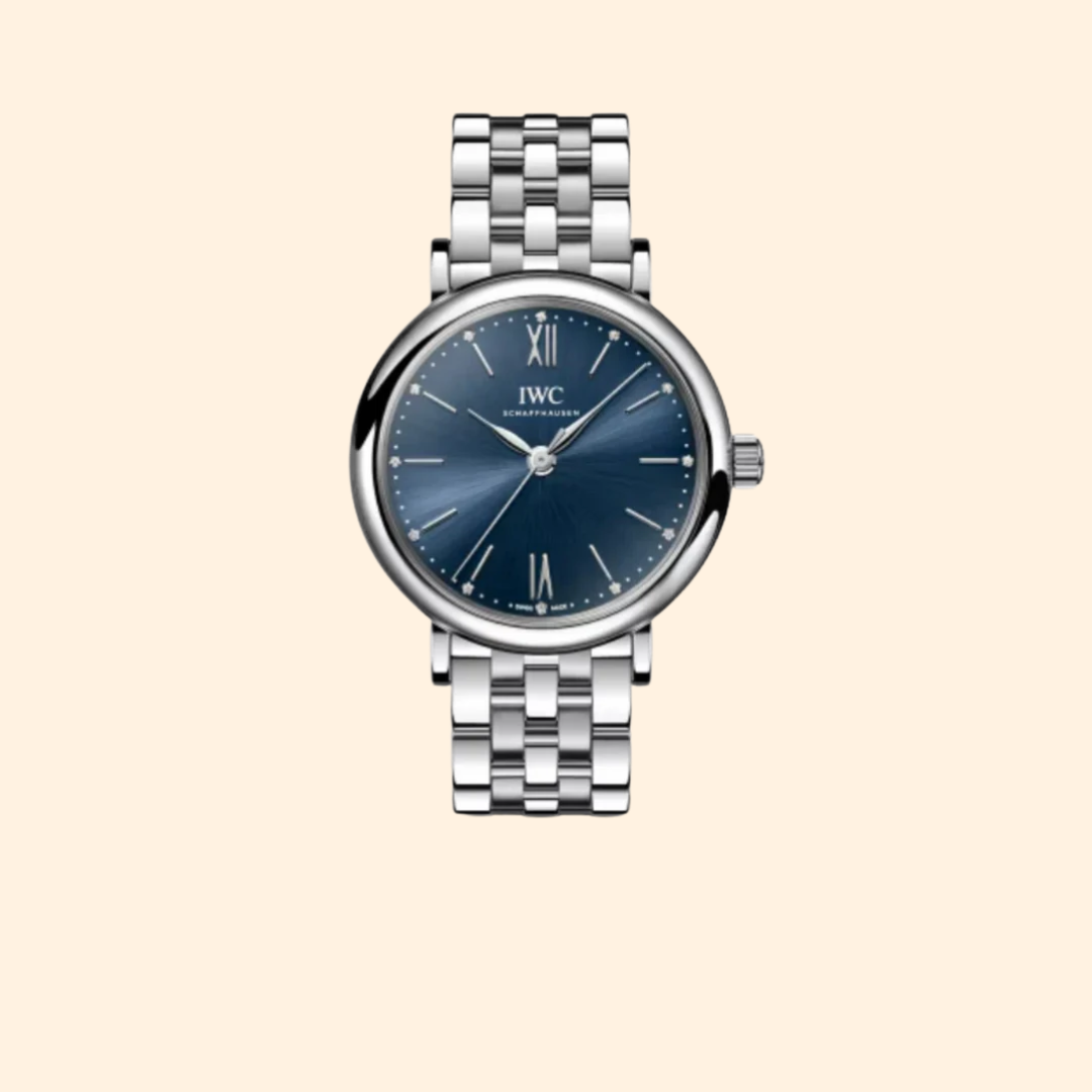 IWC Portofino Automatic 34 mm Stainless Steel with Blue Dial