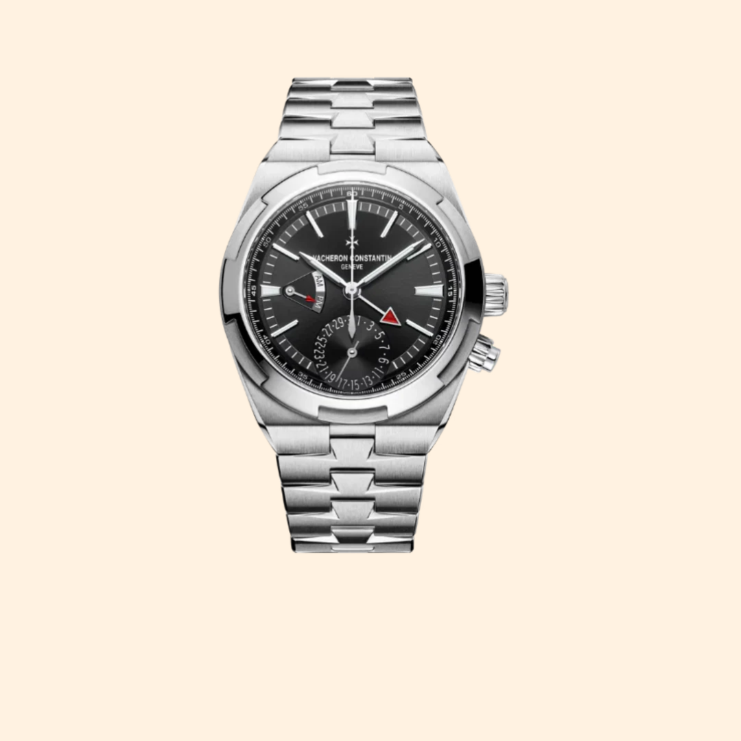 Vacheron Constantin Overseas Dual Time 41 mm Stainless Steel with Black Brass Dial