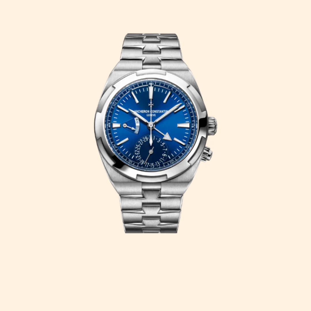 Vacheron Constantin Overseas Dual Time 41 mm Stainless Steel with Blue Brass Dial
