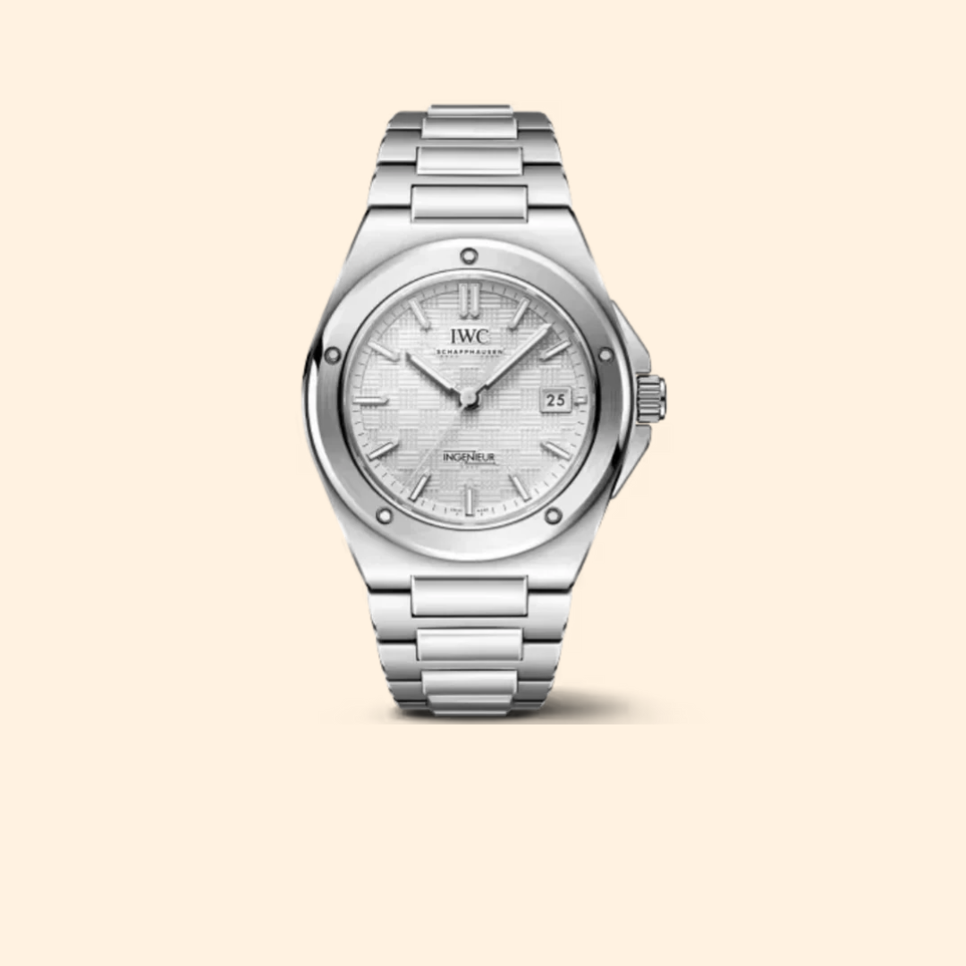 IWC Ingenieur Automatic Ref. IW328902 – 40mm Stainless Steel with White Dial on Stainless Steel Bracelet
