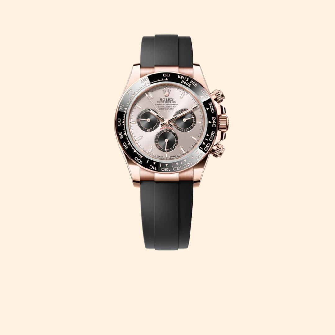 Rolex Daytona Ref. 126515LN 40 mm Rose Gold Sundust Dial with Black Subdials