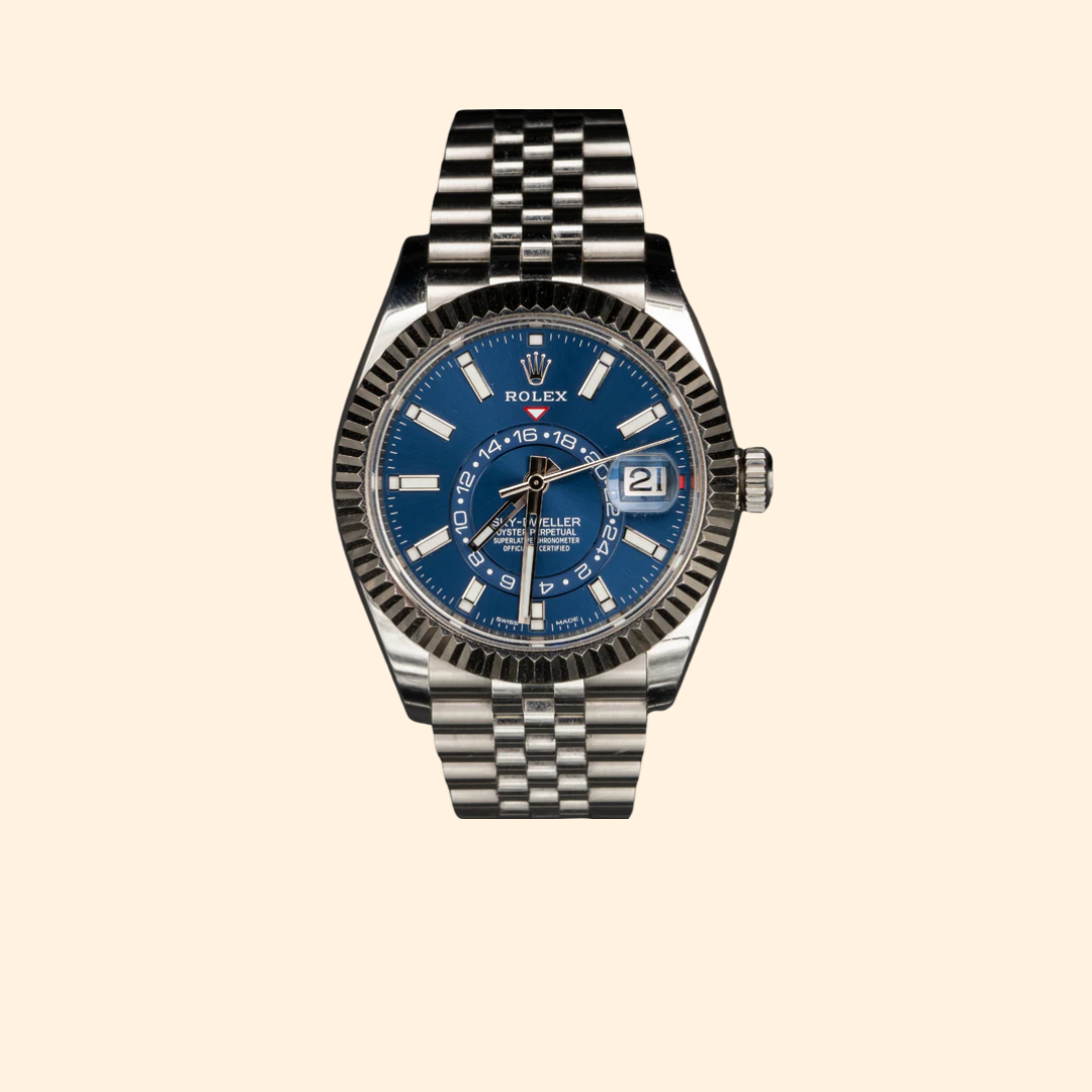 Rolex Sky-Dweller Ref. 336934 42 mm Oystersteel with Blue Dial