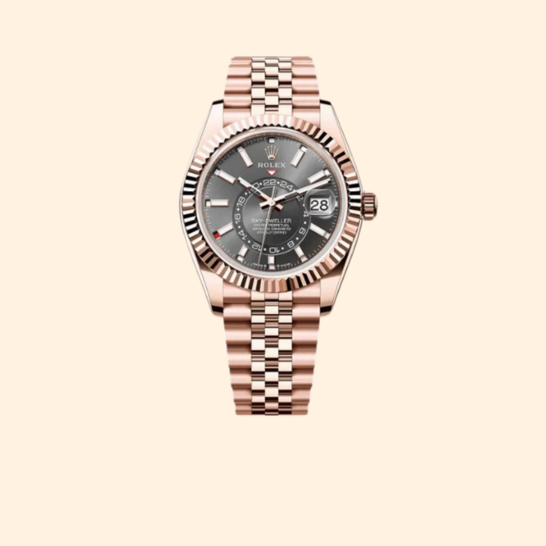 Rolex Sky-Dweller Ref. 336935 42 mm 18k Everose Gold with Slate Dial