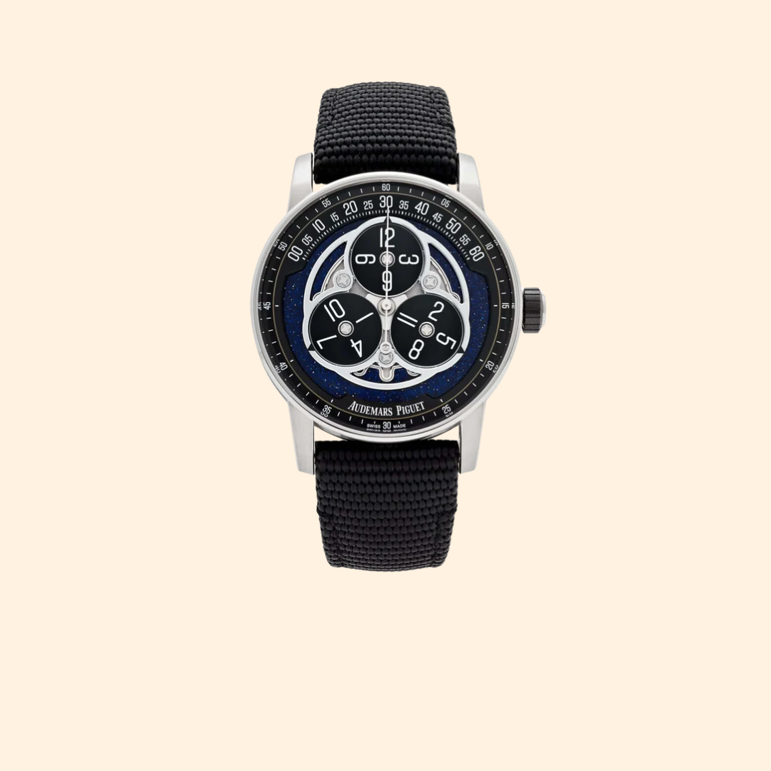 Audemars Piguet Code 11.59 Ref. 15212NB.OO.A002KB.01 41 mm White Gold with Starwheel Blue Dial