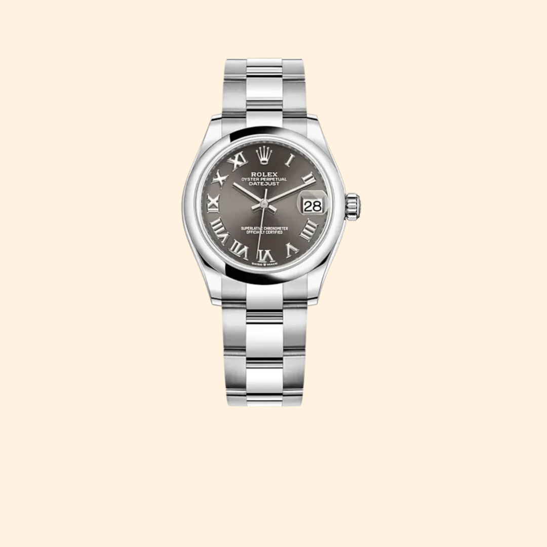 Rolex Datejust 31 Ref. 278240 31 mm Oystersteel with Dark Grey Roman Dial