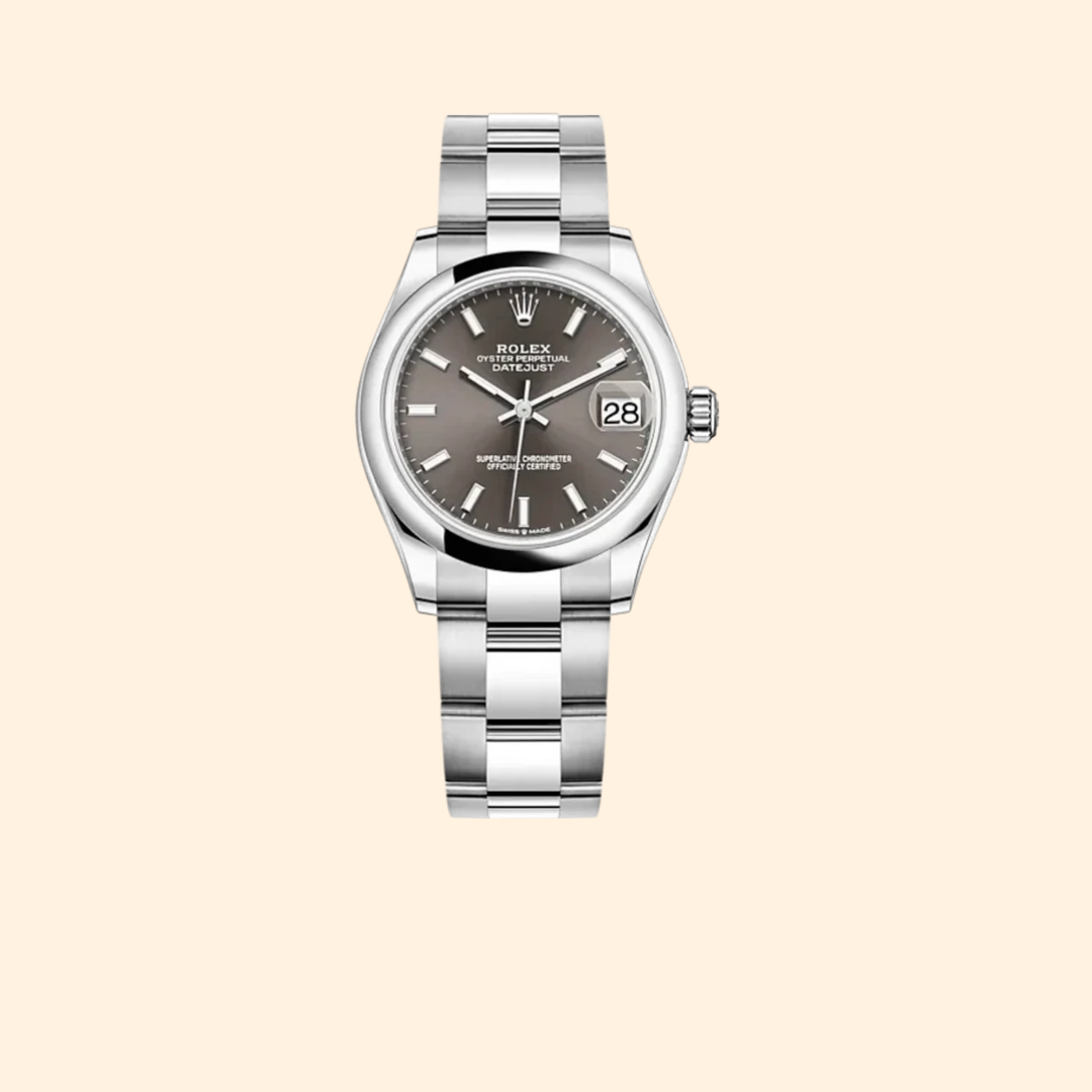 Rolex Datejust 31 Ref. 278240 31 mm Oystersteel with Dark Grey Dial