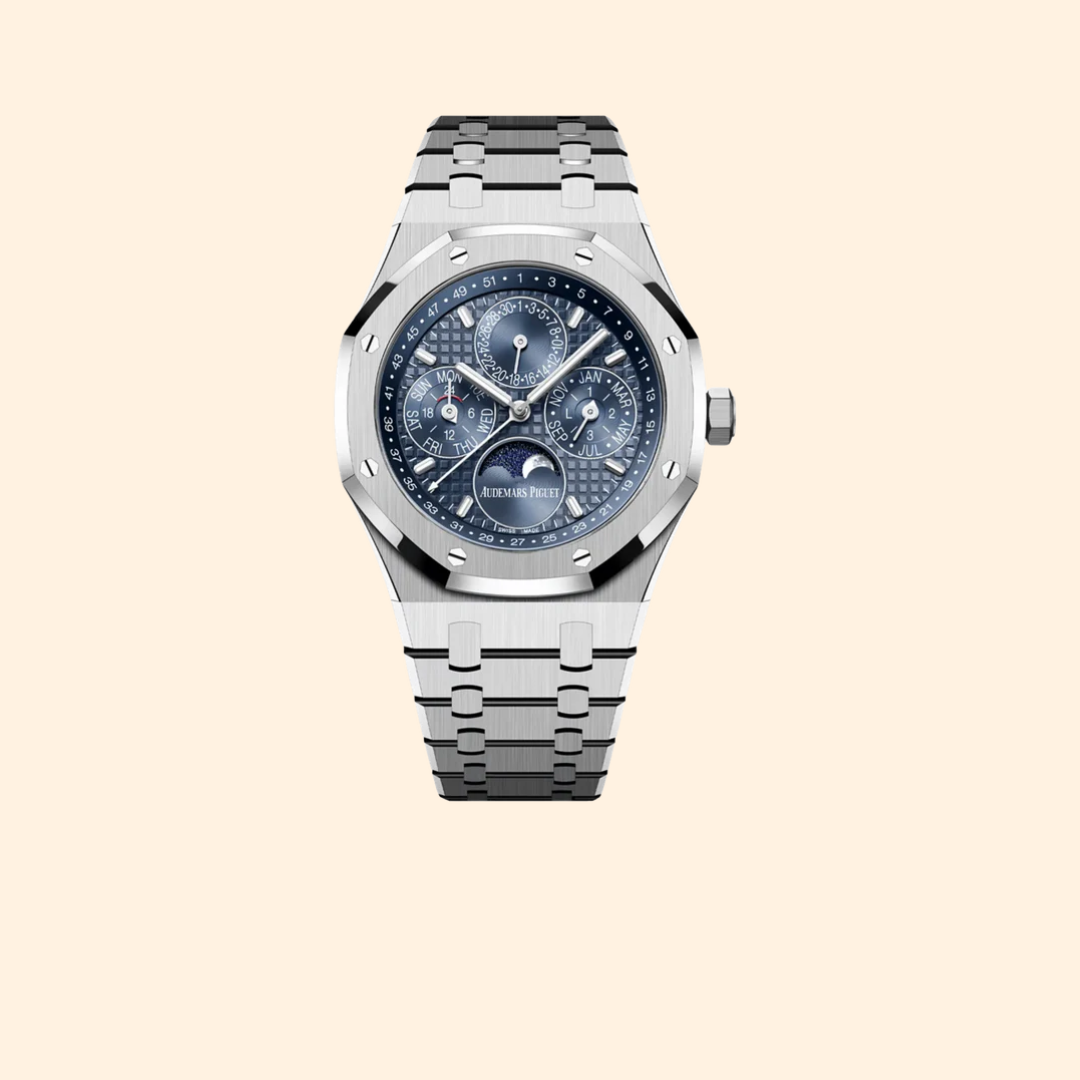 Audemars Piguet Royal Oak Ref. 26674ST.00.1320ST.01 41 mm Stainless Steel with Blue Dial