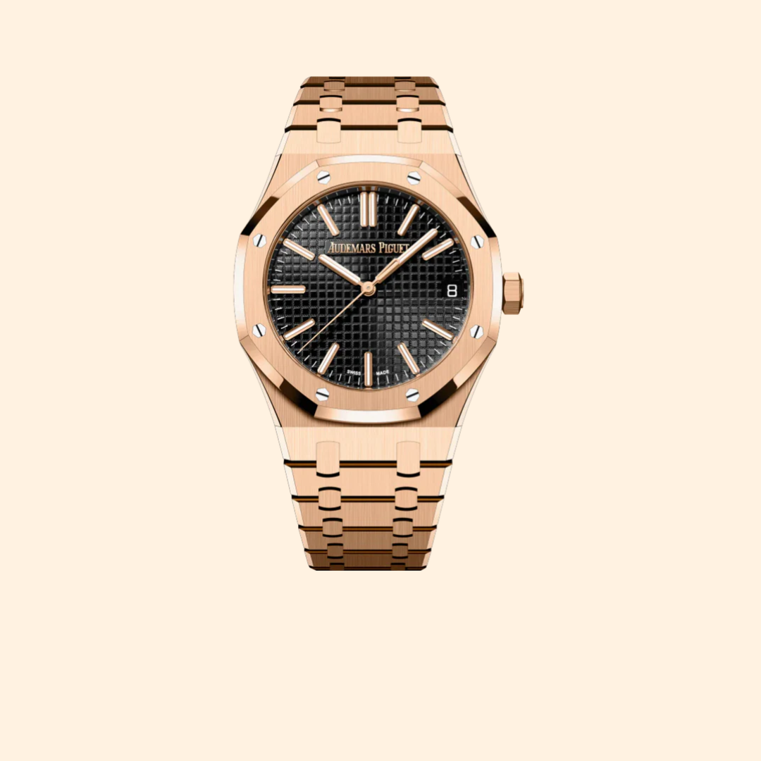 Audemars Piguet Royal Oak Ref. 15510OR.OO.1320OR.04 41 mm Rose Gold with Black Dial