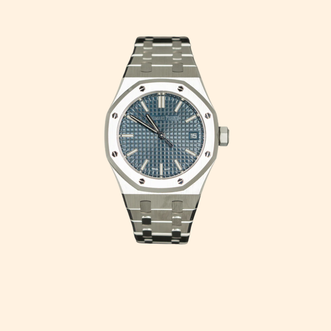 Audemars Piguet Royal Oak Ref. 15550ST.00.1356ST.02 37 mm Stainless Steel Blue Dial “50th Anniversary”