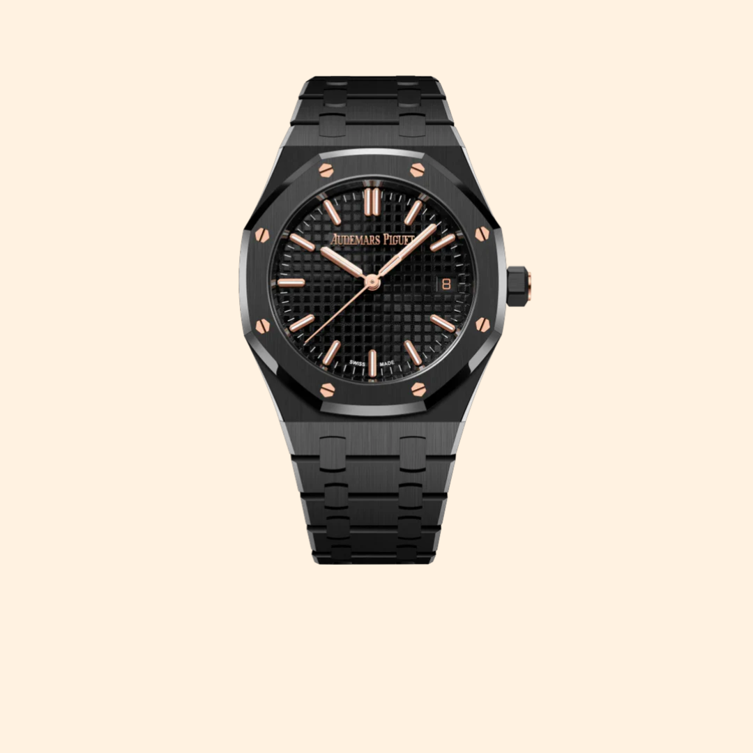 Audemars Piguet Royal Oak Ref. 77350CE.OO.1266CE.01 34 mm Black Ceramic Black Dial