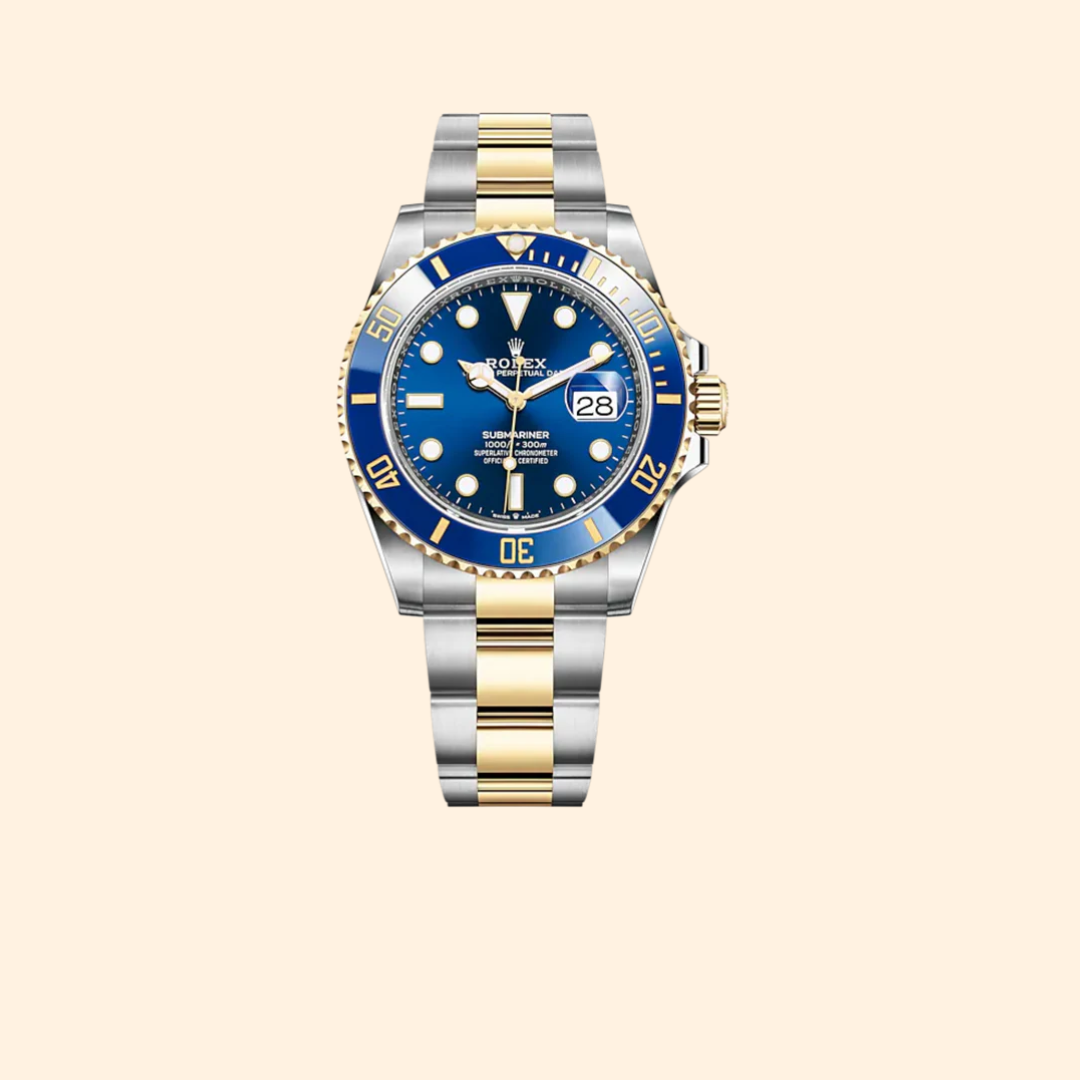Rolex Submariner Date Ref. 126613LB 41 mm Yellow Gold & Oystersteel with Royal Blue Dial