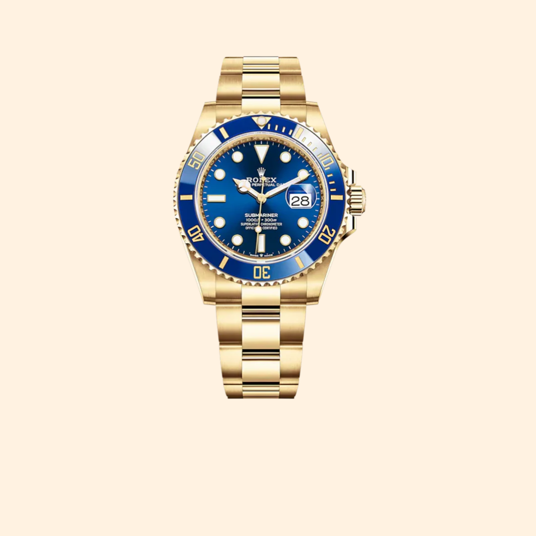 Rolex Submariner Date Ref. 126618LB 41 mm 18k Yellow Gold with Royal Blue Dial