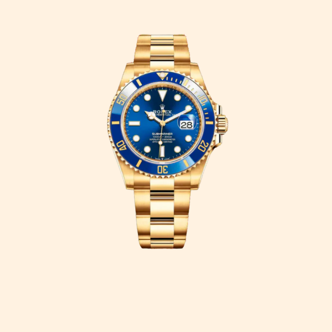 Rolex Submariner Ref. 126618LB 41 mm 18k Yellow Gold with Blue Dial