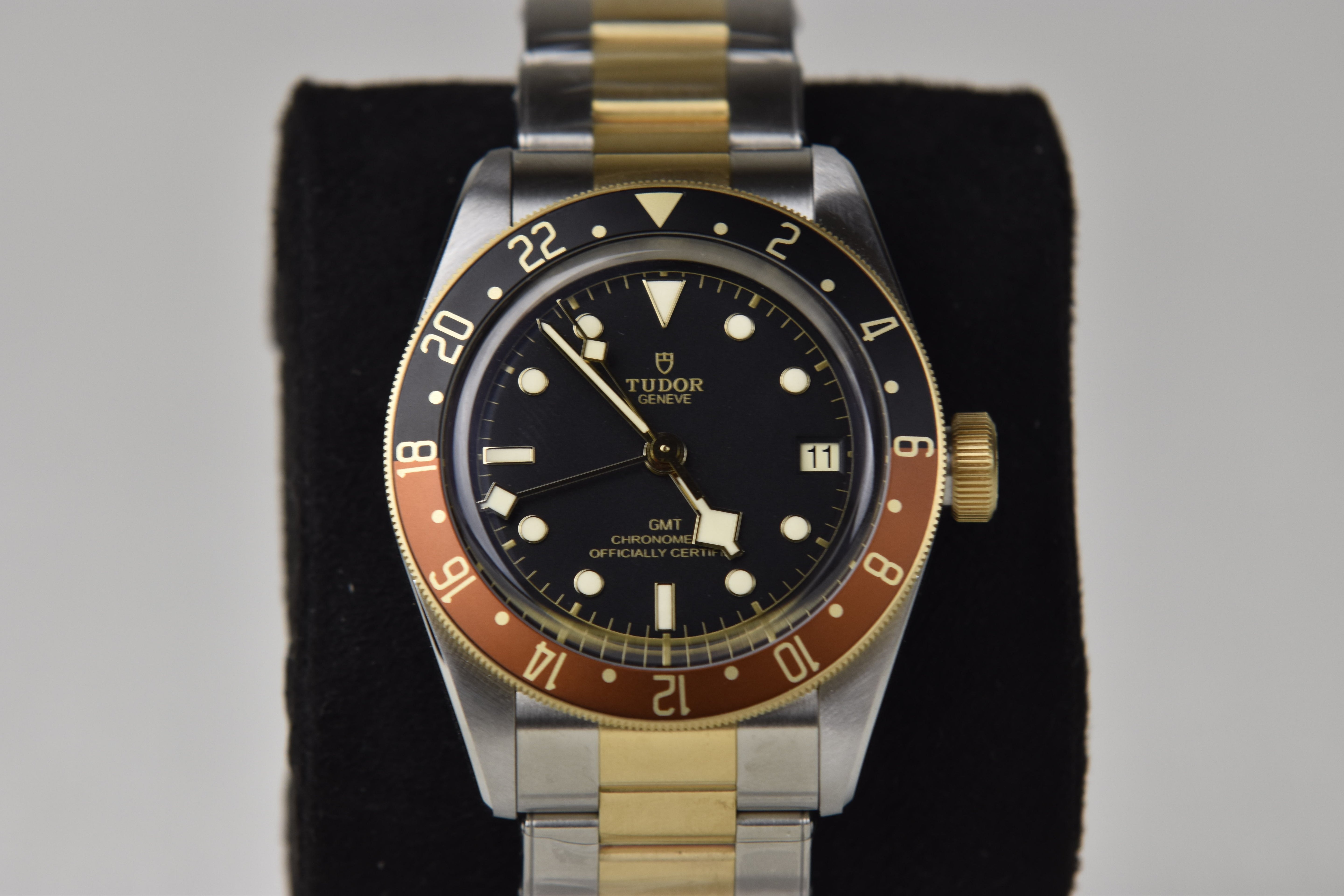 Tudor Black Bay GMT S&G M79833MN-0001 41mm Stainless Steel and Yellow Gold