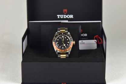 Tudor Black Bay GMT S&G M79833MN-0001 41mm Stainless Steel and Yellow Gold