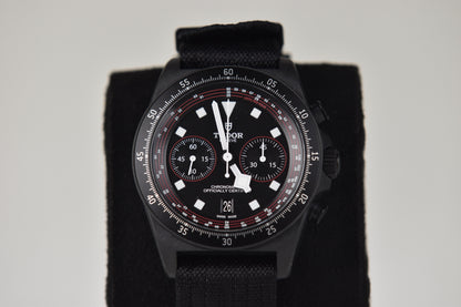 Tudor Pelagos FXD Chrono M25827KN-0001 43mm Carbon Composite Black Dial