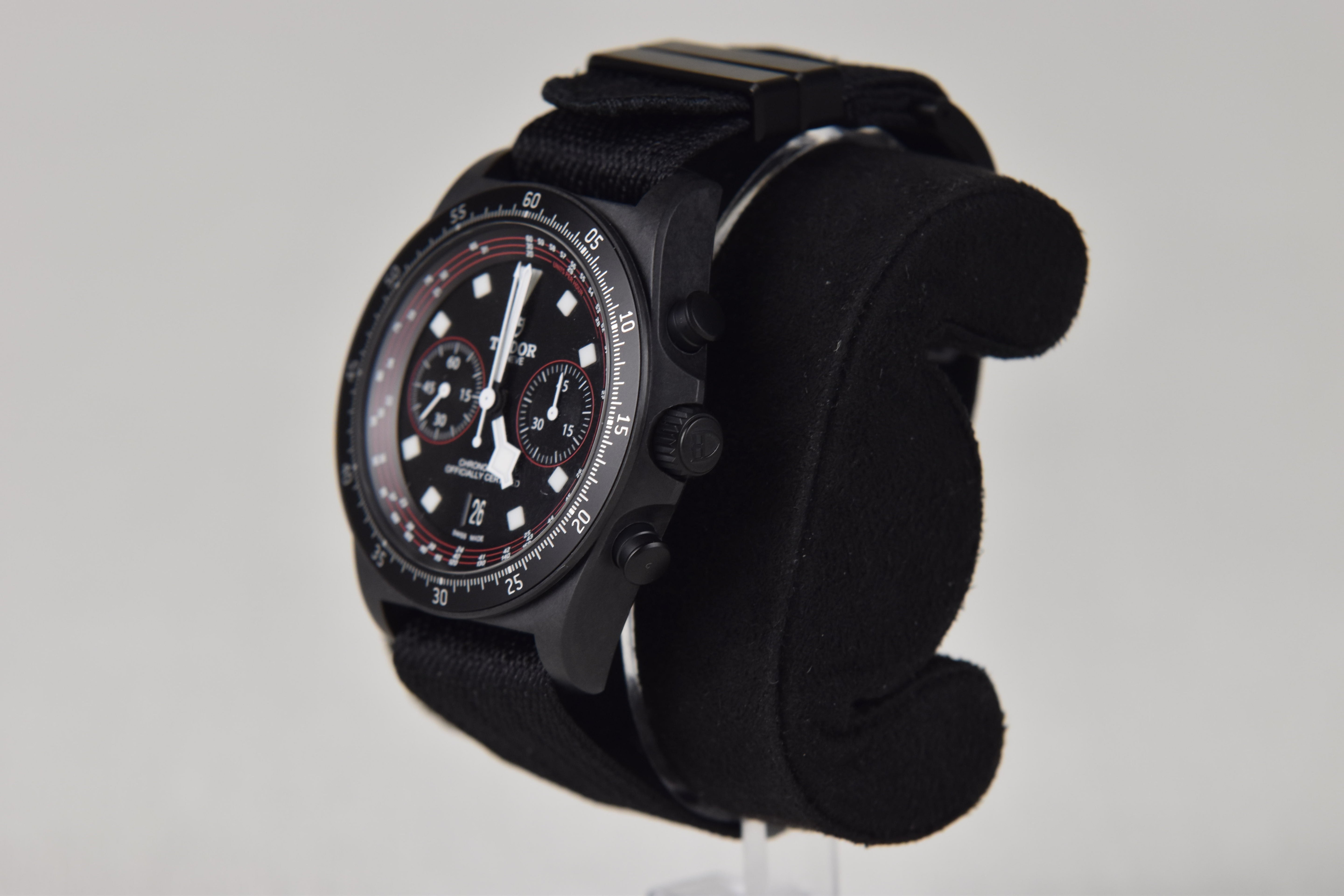 Tudor Pelagos FXD Chrono M25827KN-0001 43mm Carbon Composite Black Dial