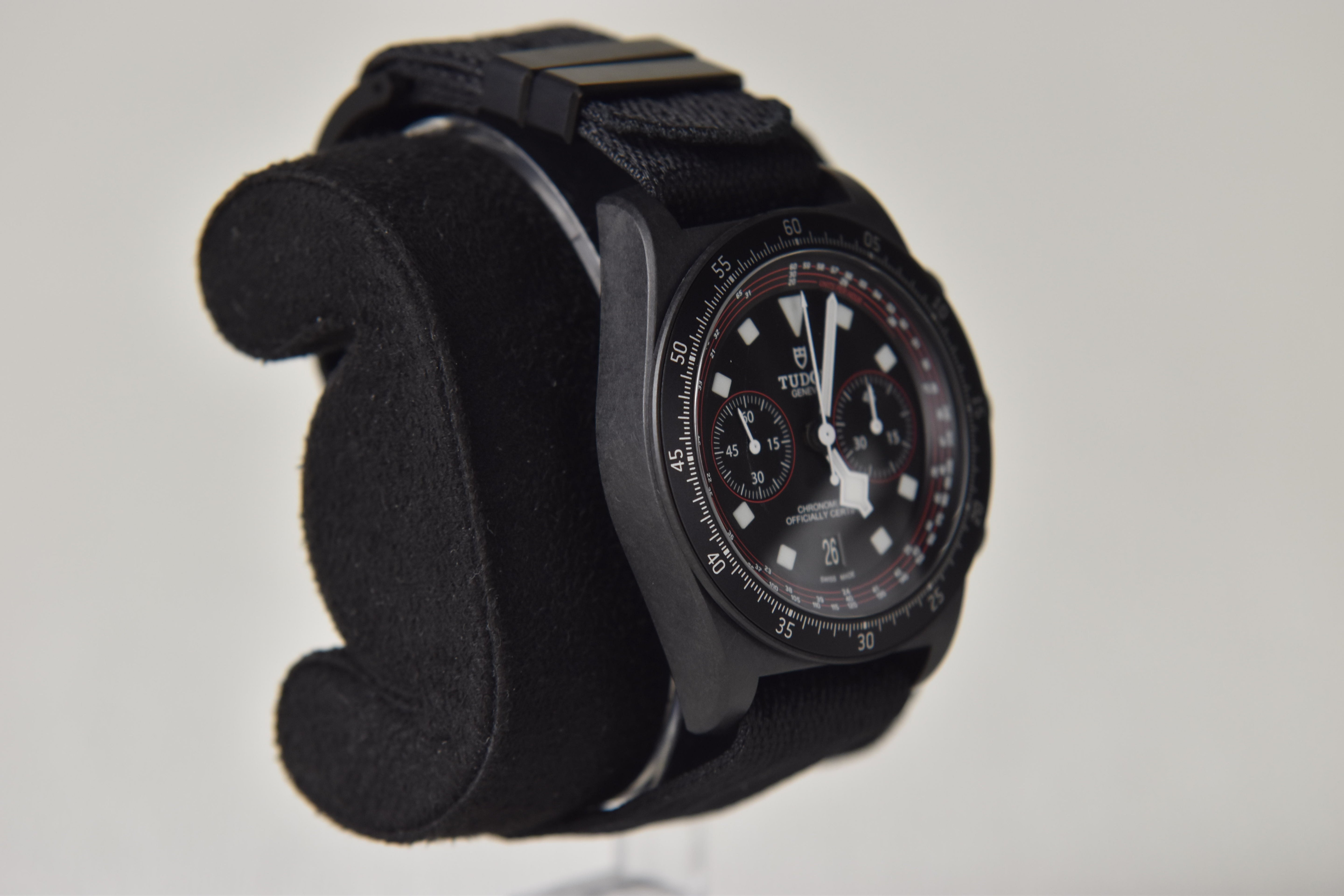 Tudor Pelagos FXD Chrono M25827KN-0001 43mm Carbon Composite Black Dial