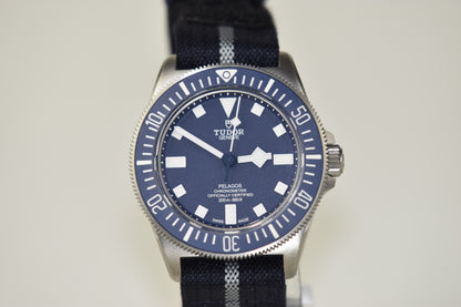 Tudor Pelagos FXD M25707B/26-0001 42mm Titanium Navy Blue Dial