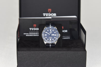Tudor Pelagos FXD M25707B/26-0001 42mm Titanium Navy Blue Dial
