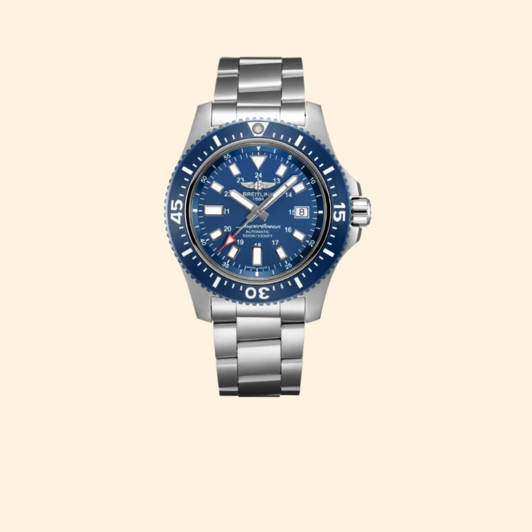 Breitling Superocean Special 44 Stainless Steel Blue Dial