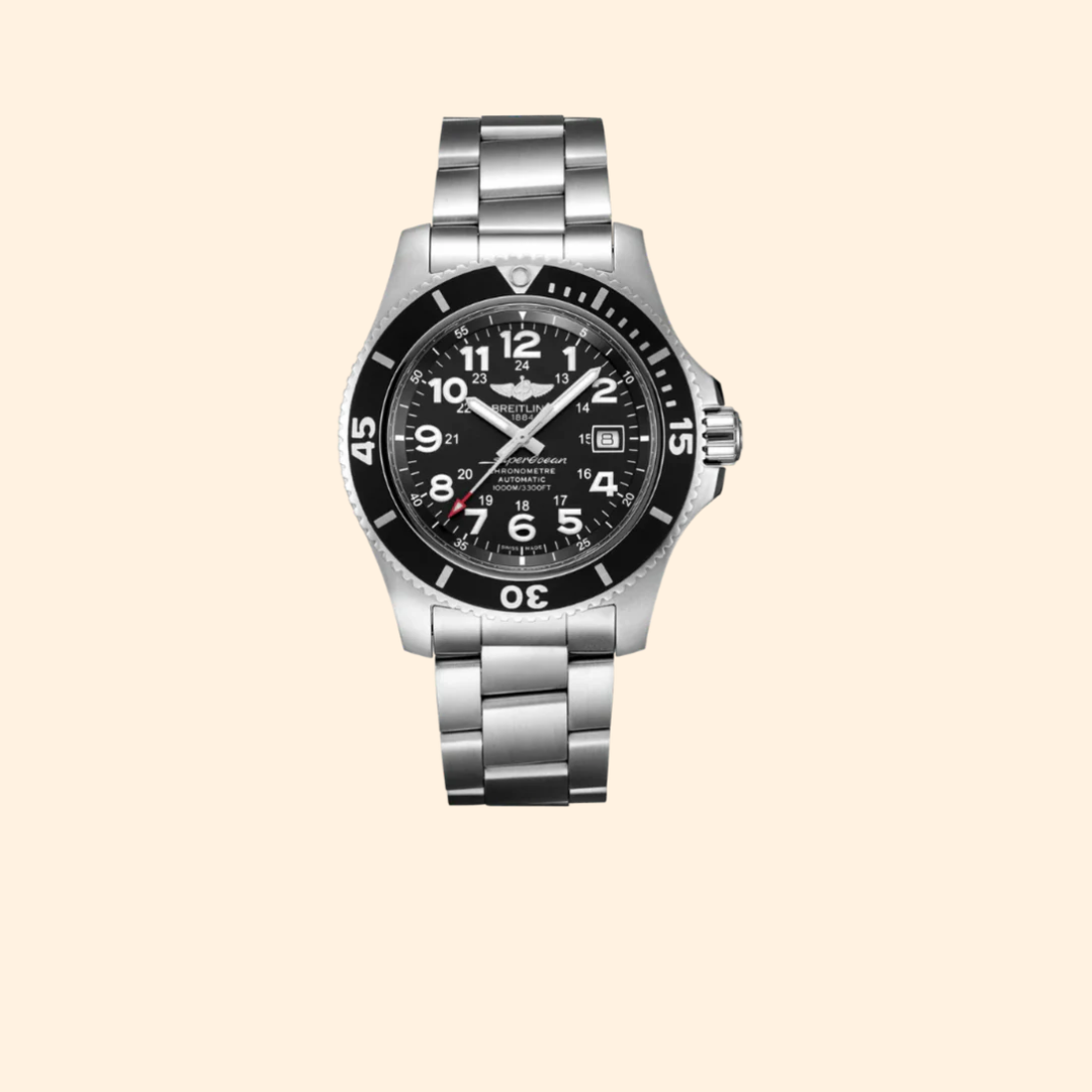 Breitling Superocean Special 44mm Stainless Steel Black Dial