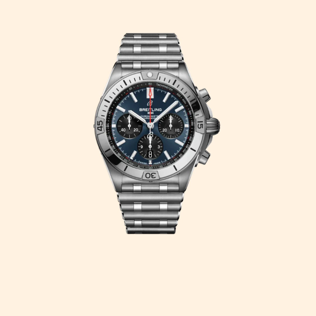 Breitling Chronomat B01 42 Stainless Steel Blue Dial