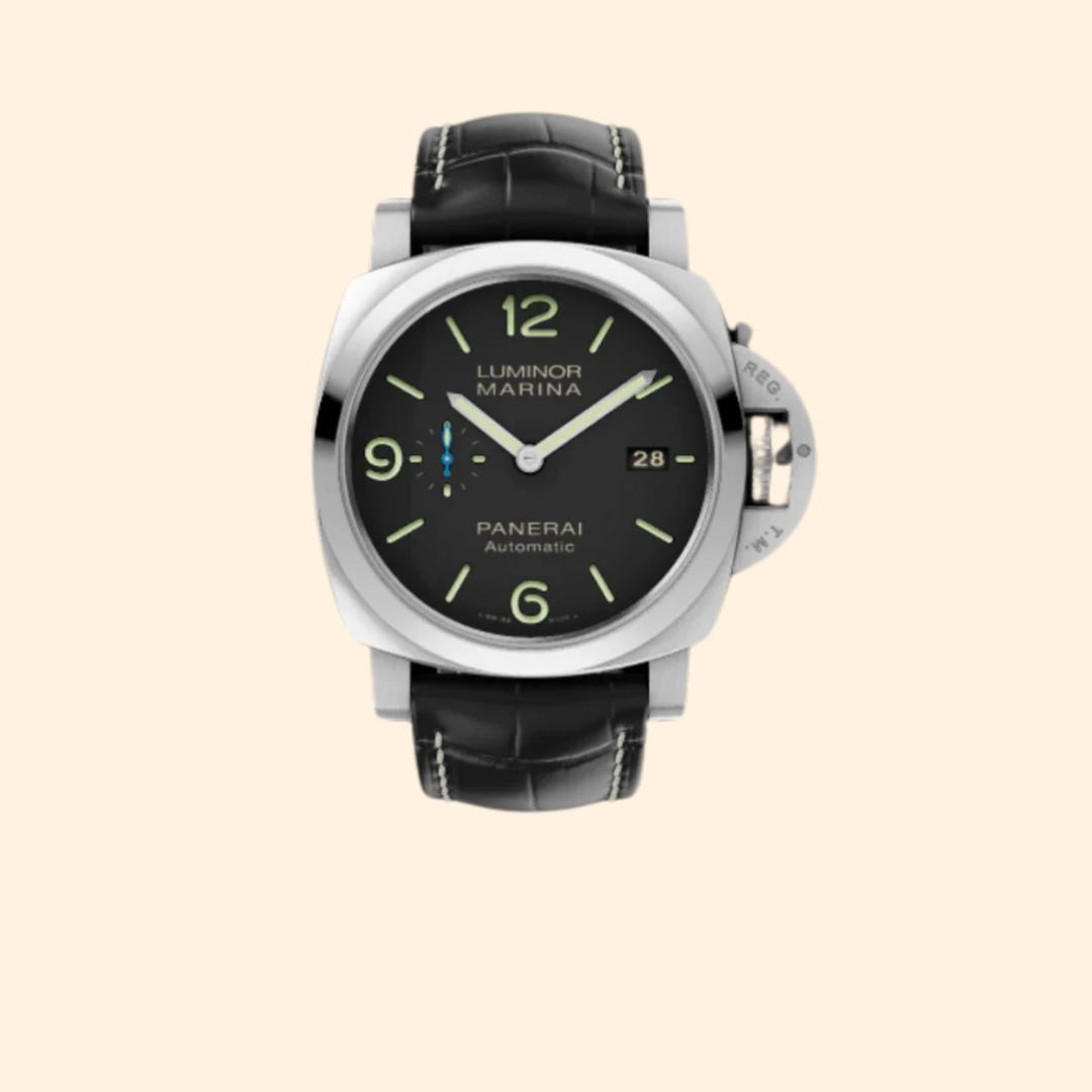Panerai Luminor Marina PAM01312 – 44 mm Stainless Steel with Black Dial