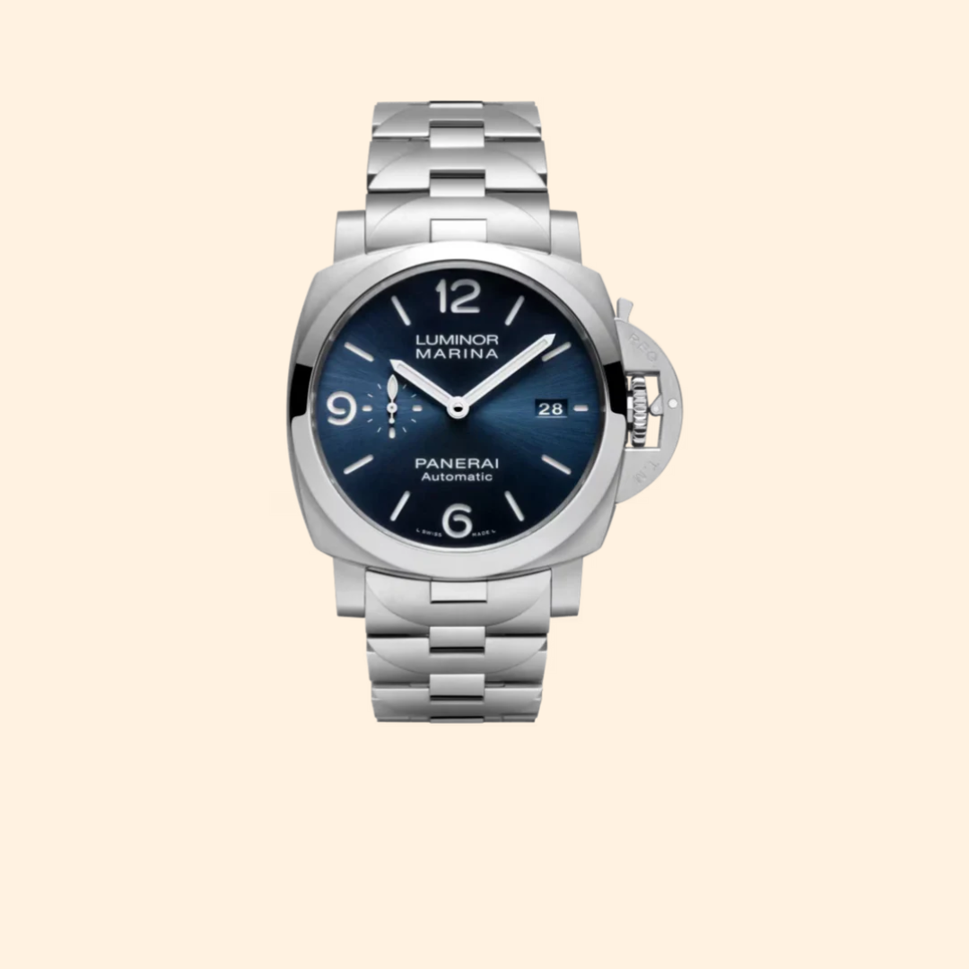 Panerai Luminor Marina Specchio Blu PAM01316 44 mm Stainless Steel Blue Dial