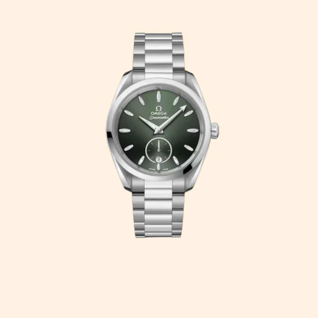 Omega Seamaster Aqua Terra 150M 38 mm Stainless Steel with Green Dial