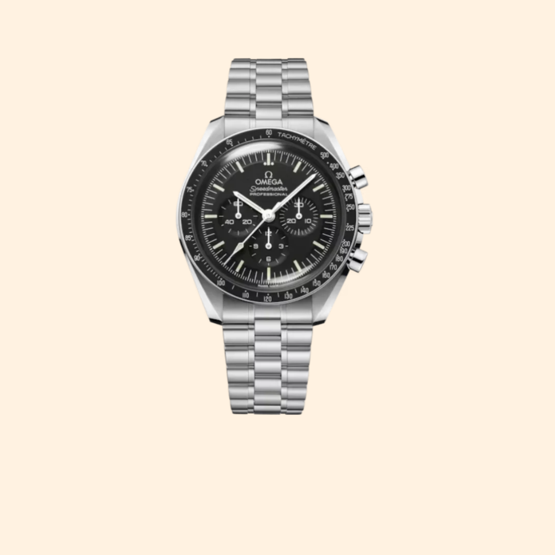 Omega Speedmaster Moonwatch Professional 42 mm Stainless Steel with Black Dial